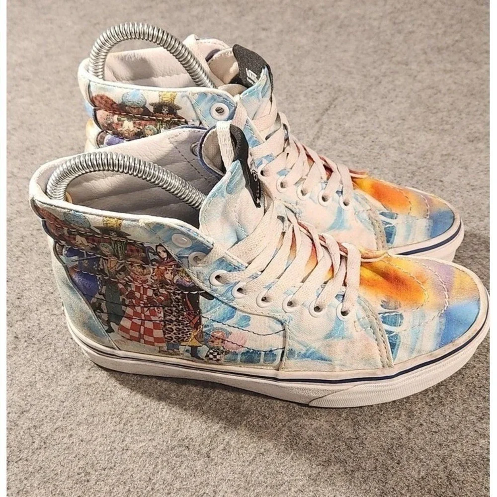 Vans X One Piece Punk Hazard collab Anime‎ High Top Shoes Sk8-Hi Mens 4 W 5.5